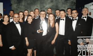 , We won the Technology Ireland International Growth Award