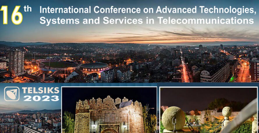 , Aspire at international IEEE conference TELSIKS 2023 Serbia